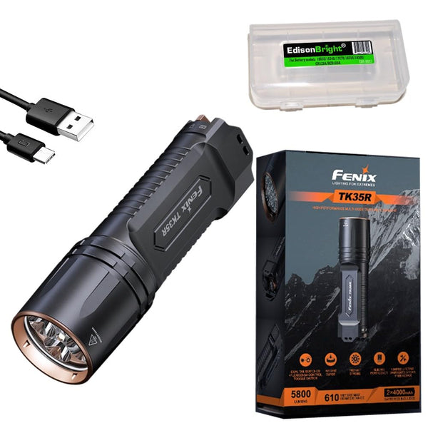 ファイヤーキング Fenix TK35R 5800 Lumen USB Rechargeable LED Tactical EDC