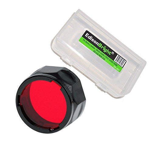fenix flashlight filter Adapter, Red AOF-S-RED with EdisonBright Battery Case for AGV K6 Asian Fit Color:matte white Fenix AOF helmets-full-face