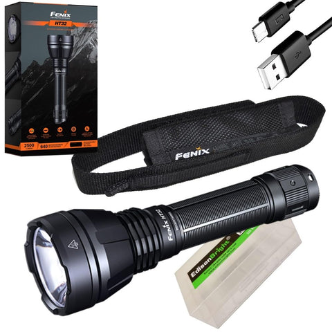 edisonbright fenix 2015 led flashlight EdisonBright Fenix HT32 high Powered Long Throw Beam 2500 Lumen White/