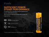 Fenix ARB-L21-5000 21700 5000mAh High capacity Li-ion rechargeable Battery