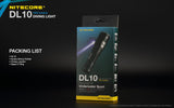 Nitecore DL10 1000 Lumens White, Red Light LED Scuba Diving underwater-sport Flashlight