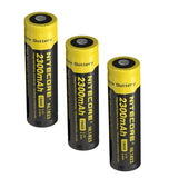 Nitecore NL183 Li-ion protected rechargeable 2300mAh 3.7v 8.5Wh 18650 Button-Top battery