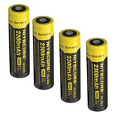 Nitecore NL183 Li-ion protected rechargeable 2300mAh 3.7v 8.5Wh 18650 Button-Top battery