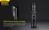 Nitecore Multitask Hybrid Series MH10 v2.0 1200 Lumens Dual-Fuel USB-C rechargeable LED flashlight with 21700 Rechargeable (NL2140) 4000mAh Li-ion Battery