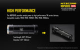 Nitecore NBP68HD 98WH high capacity Li-ion rechargeable runtime extended battery pack  for TM series