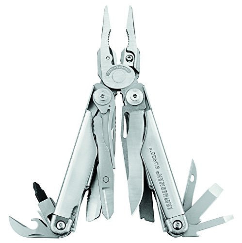 Leatherman 830160 Surge Pocket Multitool with Nylon/Leather Sheath