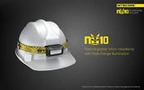 Nitecore NU10 160 Lumen USB rechargeable LED headlamp/worklight and EdisonBright brand USB charging cable bundle