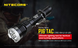 EdisonBright Nitecore P16 TAC 1000 Lumens high intensity CREE XM-L2 U3 LED long throw tactical flashlight with 2 X CR123A Lithium Batteries Bundle