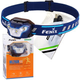 Fenix HL26R 450 Lumen USB rechargeable CREE LED running/jogging sweatband Headlamp with EdisonBright USB charging cable bundle