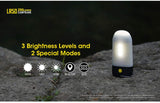 NITECORE LR50 250 Lumen Campbank USB Rechargeable LED Camping Lantern