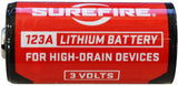 Surefire SF123A 123A 3-Volt Lithium Batteries 8 Pack