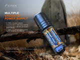 Fenix TK35UE v2.0 (TK35UEV2) 5000 Lumen LED Tactical Flashlight with 2 X Batteries and EdisonBright Charging Cable