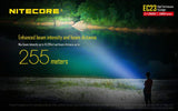 Nitecore EC23 1800 Lumens High Performance LED Flashlight and EdisonBright BBX3 Battery carry case