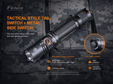 Fenix PD35 V3 1700 Lumen LED Tactical Flashlight, 2 X Fenix ARB-L18-2600U USB Rechargeable Batteries and Holster with EdisonBright Battery Carrying case