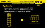 Nitecore NBP52 Ultra-High performance Li-ion 3.7v 65Wh rechargeable extended TM series model Flashlight battery pack.