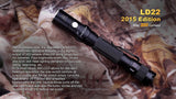 Fenix LD22 G2 2015 Edt 300 Lumens LED Flashlight