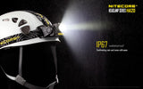 Nitecore HA20 300 Lumens white, red light CREE LED Headlamp with Two EdisonBright AA batteries