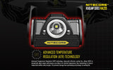 Nitecore HA20 300 Lumens white, red light CREE LED Headlamp with Two EdisonBright AA batteries