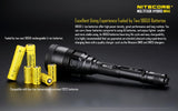 Nitecore MH41 Cree LED 2150 Lumen LED Dual Fuel Ultra-long beam Hunting Flashlight with two NL1823/NL183 Li-ion 2300mAh rechargeable batteries.