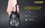 Nitecore MH41 2150 lumen CREE LED rechargeable flashlight/ searchlight, 2X Nitecore rechargeable 18650 batteries with EdisonBright USB powered reading light