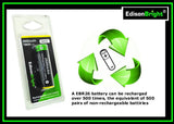 Brand New 2 Pack Genuine EdisonBright EBR26 2600mAh 18650 Li-ion 3.7v rechargeable protected batteries