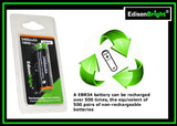 EdisonBright EBR34 3400mAh 18650 rechargeable Li-ion protected battery