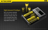 NITECORE New i4 Intellicharger smart battery Charger for Li-ion / IMR / Ni-MH/ Ni-Cd 26650 22650 18650 18490 18350 16340 RCR123 14500 AA AAA D