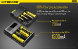 NITECORE New i4 Intellicharger smart battery Charger for Li-ion / IMR / Ni-MH/ Ni-Cd 26650 22650 18650 18490 18350 16340 RCR123 14500 AA AAA D