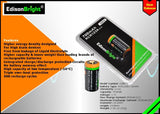 Brand New EdisonBright EBR70 700mAh Li-ion rechargeable RCR123A (16340)