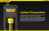 2 Pack EBR65 EdisonBright RCR123A rechargeable protected li-ion type 16340 650mAh batteries with Nitecore i1 battery charger