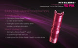 NITECORE P05 PINK 460 Lumens high intensity CREE LED Strobe Ready Flashlight