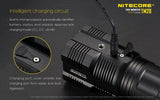 Nitecore Tiny Monster TM28 6000 Lumens 4 x CREE XHP35 HI LED Flashlight powered by Li-ion 4 x 18650s or IMR18650's