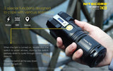 Nitecore Tiny Monster TM28 6000 Lumens 4 x CREE XHP35 HI LED Flashlight powered by Li-ion 4 x 18650s or IMR18650's