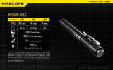 Nitecore MT06MD 180 Lumens LED Flashlight (CRI>90) rendering powered by 2x AAA batteries