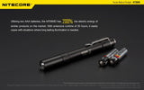 Nitecore MT06MD 180 Lumens LED Flashlight (CRI>90) rendering powered by 2x AAA batteries