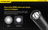 Nitecore MT06MD 180 Lumens LED Flashlight (CRI>90) rendering powered by 2x AAA batteries