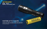 Nitecore DL10 1000 Lumens White, Red Light LED Scuba Diving underwater-sport Flashlight