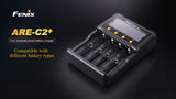 Brand New Fenix ARE-C2+Plus Four channel multi-battery smart charger