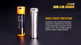 Fenix ARB-L18-3500U 3500mAh 18650 Li-ion direct Micro USB rechargeable Battery