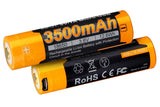 Fenix ARB-L18-3500U 3500mAh 18650 Li-ion direct Micro USB rechargeable Battery