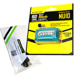 New Nitecore NU10 160 Lumens CREE LED USB rechargeable Work Headlamp w/USB cable included