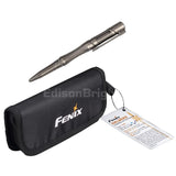 Fenix T5Ti Tactical Pen body, made of TC4 titanium alloy and finished in CNC machining with Germany Schmidt P950M pressurized refill